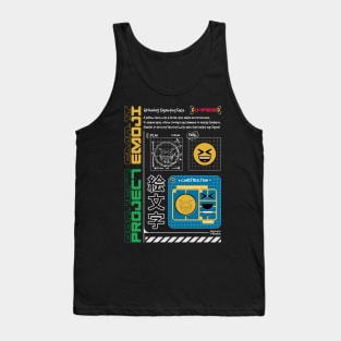 Emoticon Grinning Squinting Face Tank Top